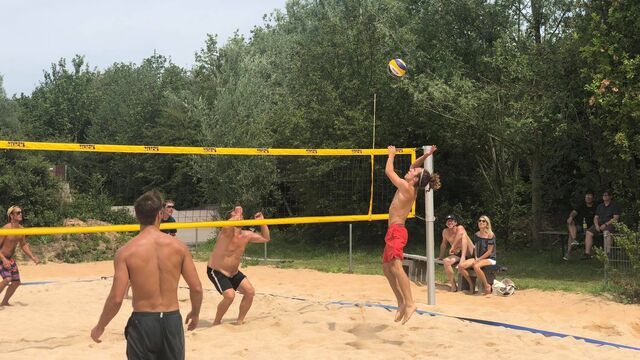 Beachvolleyball Turnier Ammersee Junge Union Ammersee Westufer