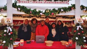 Foto: Marion Weidner Tombola Drossenfelder Weihnacht