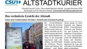 CSU-Altstadtkurier Dezember 2020