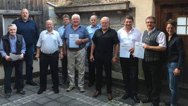 Ehrung CSU-Mitglieder