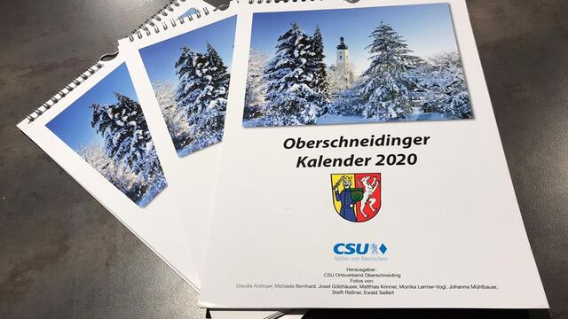Der neue Kalender für 2020 ist da