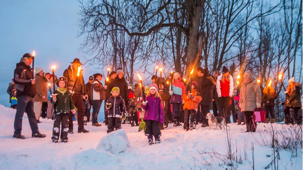 Fackelwanderung des CSU-Ortsverbandes Natternberg-Fischerdorf