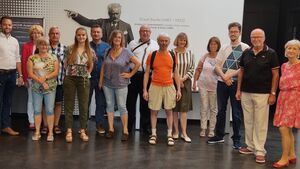 CSU OV West besucht Sachs-Daueraustellung