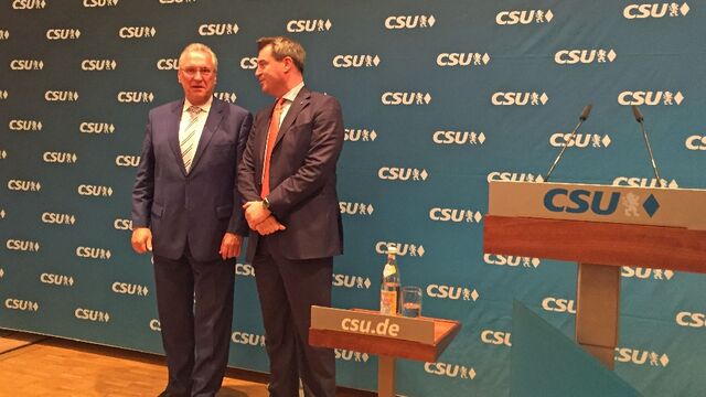 Joachim Herrmann und Dr. Markus Söder
