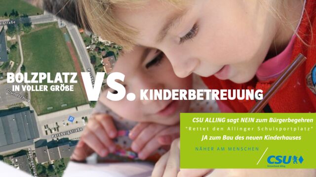 Nein zum Bürgerbegehren Rettet den Allinger Sportschulplatz Nein zum Bürgerbegehren Rettet den Allinger Sportschulplatz