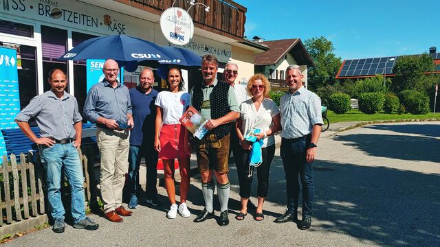 Infostand in Feldkirchen
