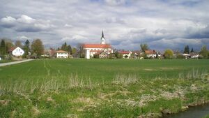 Otzing Otzing - Blick aus Lailling