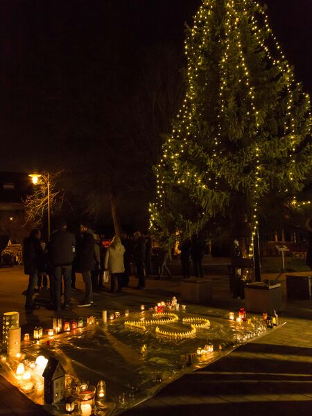 Stimmung am Lichtermeer 2019