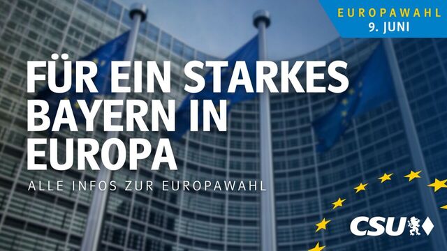 https://www.csu.de/ Europawahl