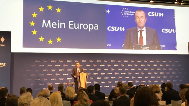 CSU Europa Parteitag Nürnberg