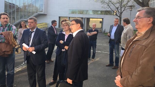 Die CSU-Kreistagsfraktion informierte sich über die FOS/BOS in Schweinfurt.