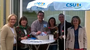 CSU Infostand Ost-Deutschhof