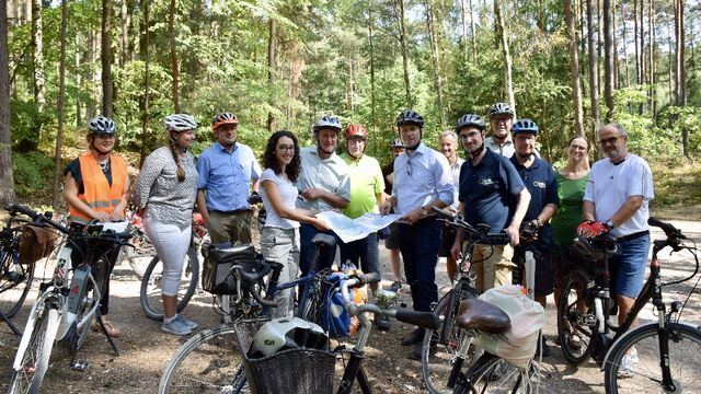 Durchbruch bei Radwege-Verlängerung vom Landkreis in die Stadt Fürth 