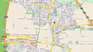 Karte Unterhaching